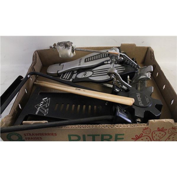 ROLAND DRUM KICK & CONTROL PEDALS+ MORE