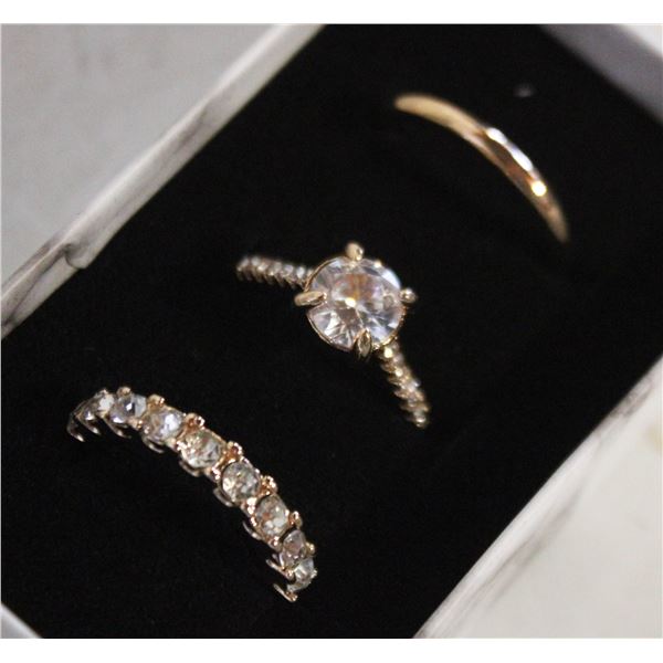 NEW 3PCS/SET RING SET SZ8