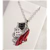 Image 1 : HEART POKER NECKLACE
