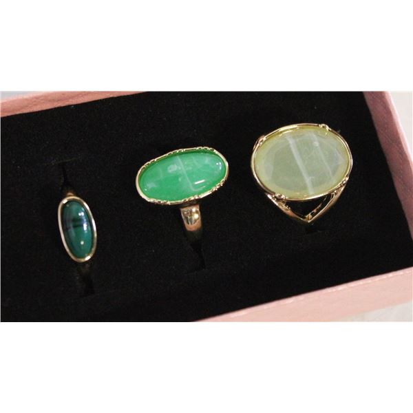 NEW 3PCS/SET RING SET SZ9