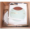 Image 1 : 2 NEW DRIINI BRAND ROUND WALL CLOCKS SOLD TOGETHER