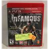 Image 1 : INFAMOUS PLAYSTATION 3 PS3 VIDEO GAME