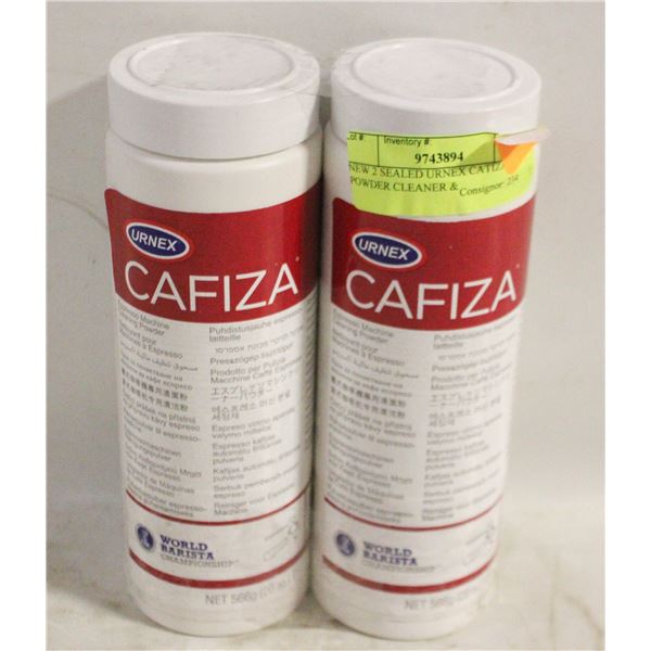 NEW 2 SEALED URNEX CATIZA POWDER CLEANER &
