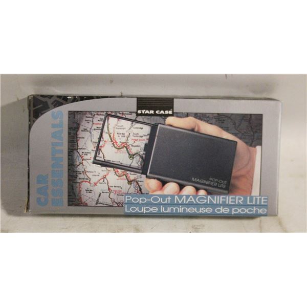 NEW CAR ESSENTIALS POP-OUT MAGNIFIER LITE