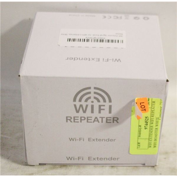 WIFI EXTENDER WIFI REPEATER WIFI BOASTER WHITE