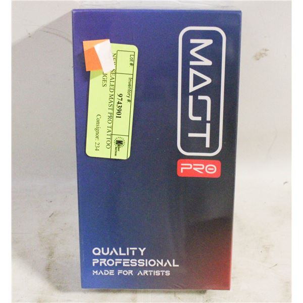 NEW SEALED MAST PRO TATTOO CARTRIGES