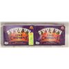 Image 1 : 2 PACKS SEALED FIVESTAR CROWN BOARD GAME CARDS
