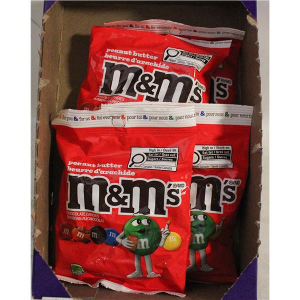 4  M & M'S PEANUT BUTTER  100G.  BB. 09/2026