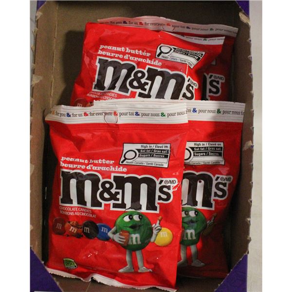 4  M & M'S PEANUT BUTTER  100G.  BB. 09/2026