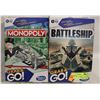 Image 1 : NEW HASBRO MONOPOLY/BATTLESHIP