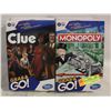 Image 1 : NEW HASBRO MONOPOLY/CLUE