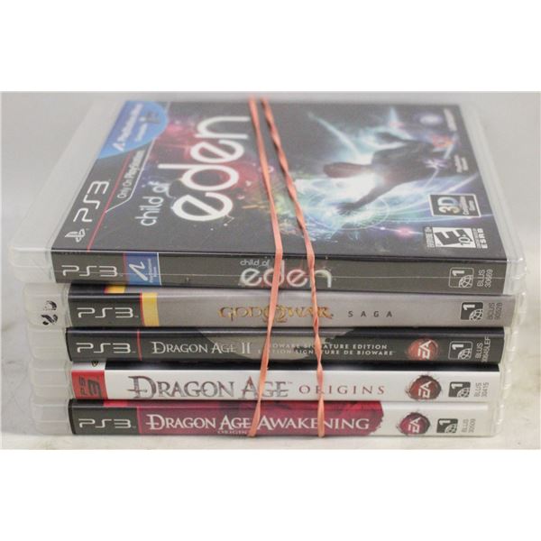 PS3 CHILD OF EDEN SEALED GAME, PLUS 4