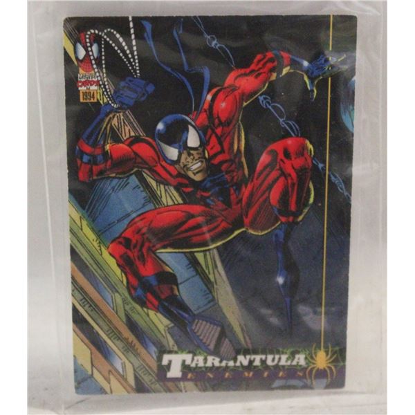 TARANTULA 1994 MARVEL #28 SPIDER-MAN CARD