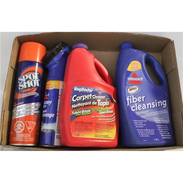 LOT OF CARPET CLEANER