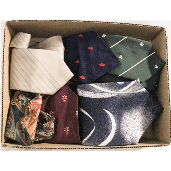 MENS TIES, SOME HAND MADE - JEAN PIERRE & MORE