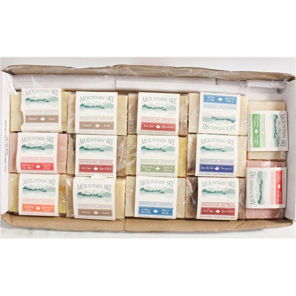 NEW 14 MOUNTAIN SOAP HAND CRAFTED SAVON NATURAL