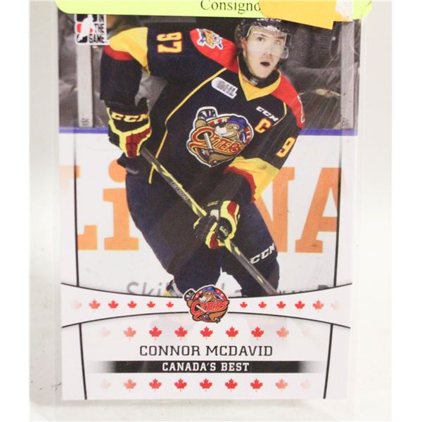CONNOR MCDAVID CANADAS BEST PRE-ROOKIE LEAF