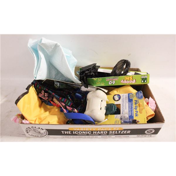 PET LEASHES, SUNGLASSES , FINGER BRUSH