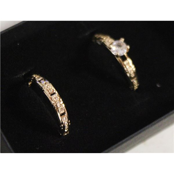 NEW 2PCS/SET RING SET SZ9
