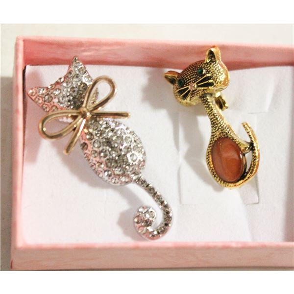 NEW 2PCS BROOCH SET