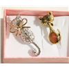 Image 1 : NEW 2PCS BROOCH SET