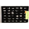 Image 1 : JEWELRY ORGANIZER TRAY W/ 36 TIBETAN SILVER STYLE