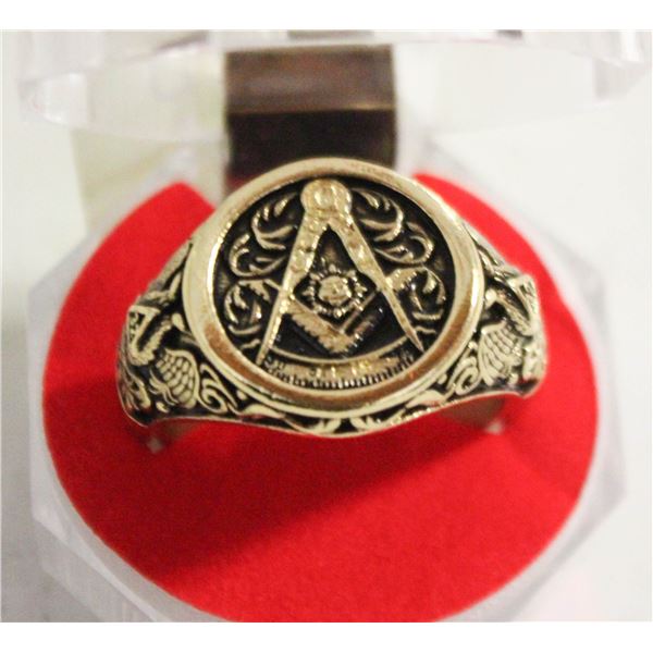 NEW FREEMASON RING SIZE12