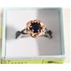 Image 1 : NEW BLUE SAPPHIRE STYLE WOMEN'S RING SZ 9