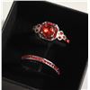 Image 1 : NEW 2PCS/SET RING SET SZ8