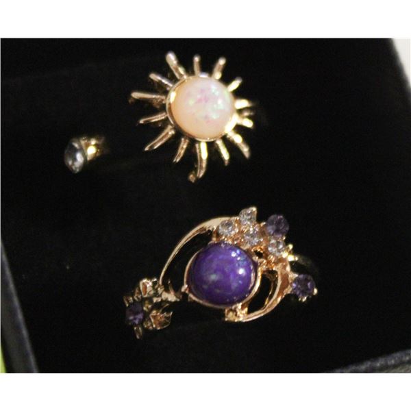 NEW 2PCS/SET RING SET SZ8