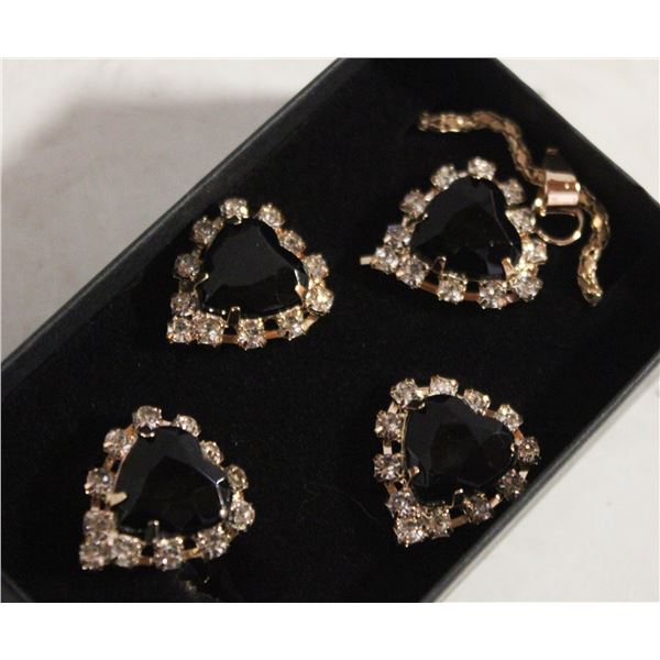 NEW NECKLACE AND RING WITH EARRINGS