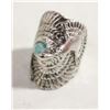 Image 1 : RETRO TURQUOISE TURKISH BAZAAR STYLE  RING SZ11