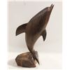 Image 1 : MCM 12" CARVED WOOD DOLPHIN