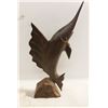 Image 1 : MCM 14" CARVED WOOD SWORDFISH