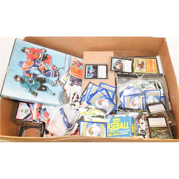 1000+ MISC CARDS MANY SLEEVED