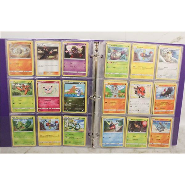 BINDER POKEMON CARDS