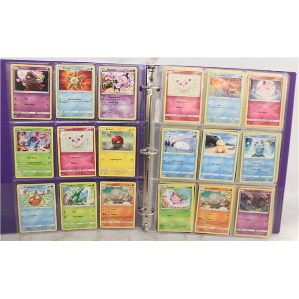 BINDER POKEMON CARDS