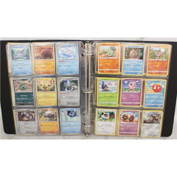 BINDER POKEMON CARDS