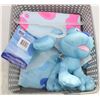 Image 1 : NEW BLUE'S CLUES 2 PIECE BATH SET BATHTOWEL &