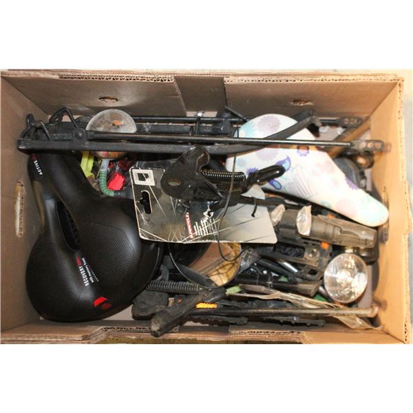 LOT OF BICYCLE REPLACEMENT PARTS