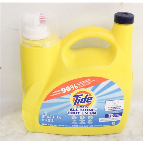NEW TIDE ALL IN ONE 70 LOADS