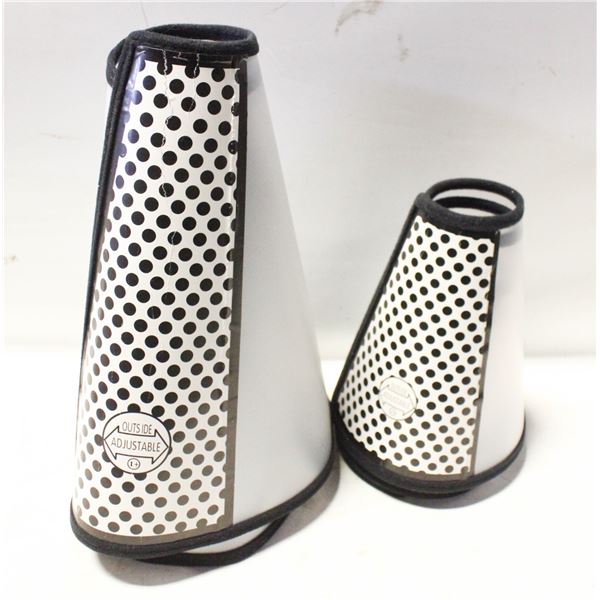 2 PACK ADJUSTABLE PET RECOVERY E COLLAR LIGHTWEIGH