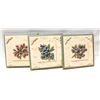 Image 1 : WALL ART BERRIES 3 PIECES