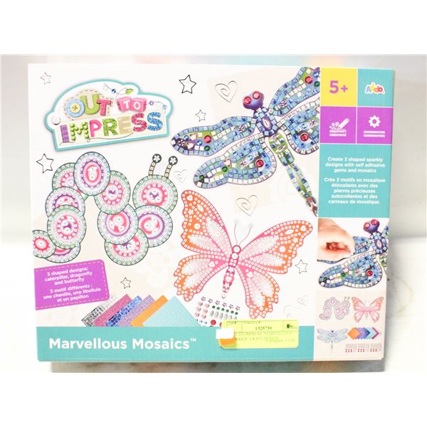 OUT TO IMPRESS "MARVELLOUS MOSAICS" CRAFT DESIGN