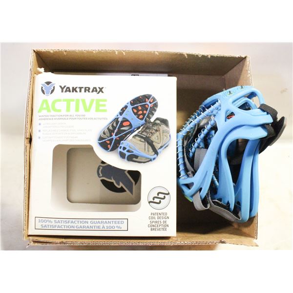 YAKTRAX ACTIVE ICE TRACTION BOOT COVER DEVICE