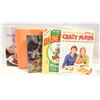 Image 1 : CRAZY PLATES/LOONEY SPOONS AND ASSORTED COOK BOOKS