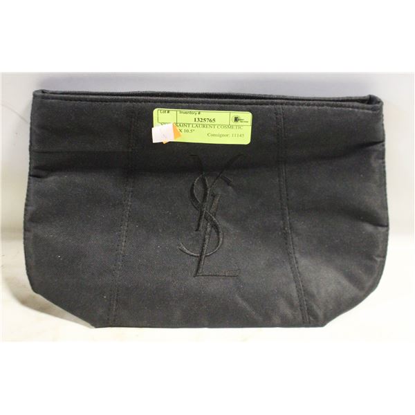YVES SAINT LAURENT COSMETIC BAG 7" X 10.5"