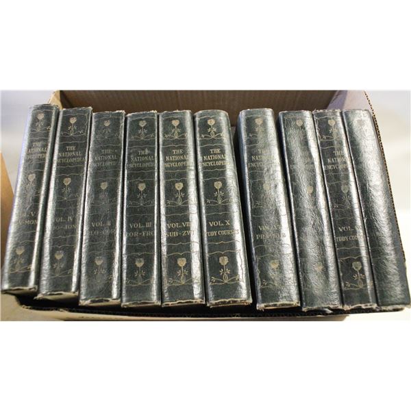 1920'S ENCYCLOPEDIA FOR THE HOME/SCHOOL LIBRARY