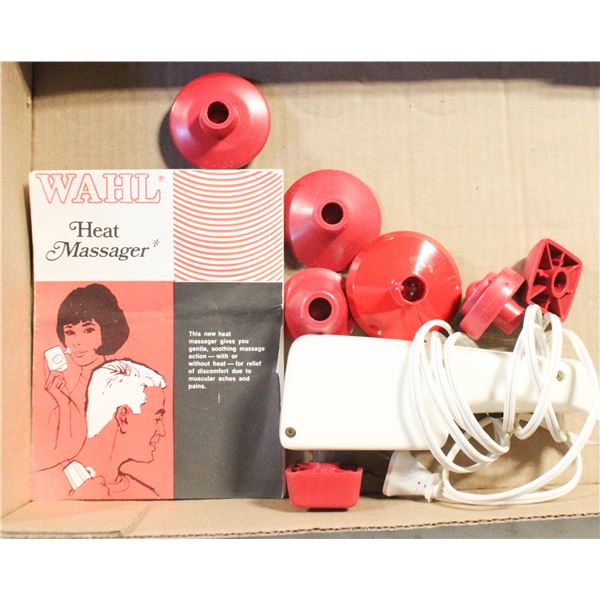 WAHL HEAT MASSAGER- 7 IN 1 INCLUDES ACCESSORIES