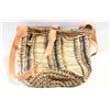 Image 1 : ESTATE BEACH BAG WICKER STYLE WEAVED